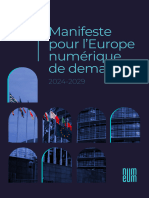 Manifeste Pour L'europe Numérique de Demain