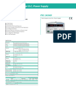 New Texio PSC-3030D