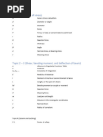 List of Symbols