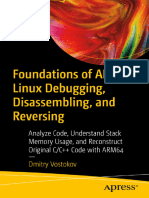 Foundations of ARM64 Linux Debugging, Disassembling, and Reversing (Dmitry Vostokov) (Z-Library)