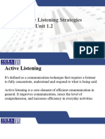 Unit 1.2-Active Listening Strategies