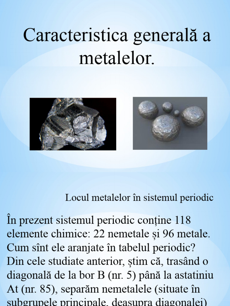 Metalele | PDF