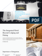 The Integrated Hotel Beyond Lodging and Dining