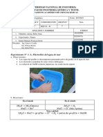 Reporte 9 Electroquímica