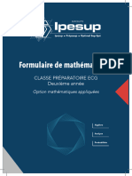 Formulaire Mathematiques ECG2 A5