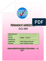 01. Perangkat Akreditasi SD 2017 .Doc====