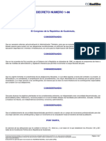 Decreto Del Congreso 1-98