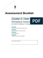 Assessment Booklet: Cluster 3: Task 14