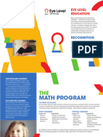 Math Brochure