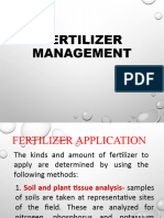 Fertilizer Application