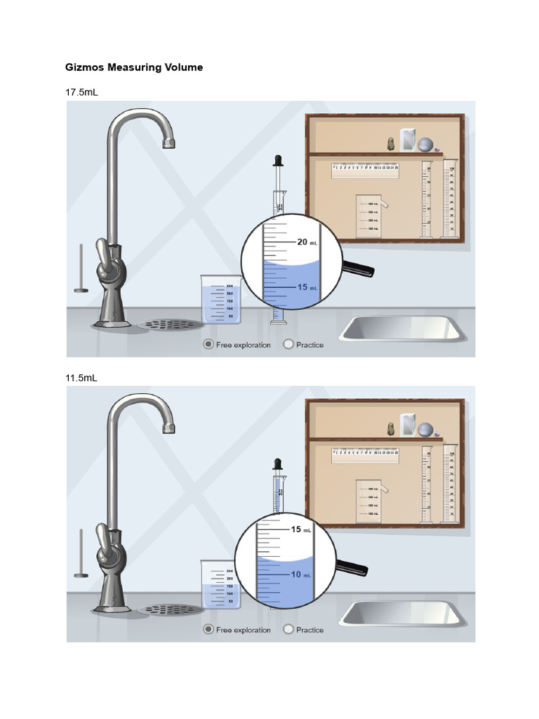 Gizmos Measuring Volume PDF