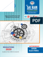 Open Electives Compressed