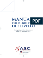 Manuale Istruttori Primo Livello NUOTO