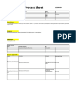 Process Sheet