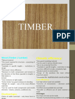 Timber and Derivatives