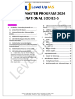 International Bodies-5 PMP Pre2024LevelUpIas KING R QUEEN P