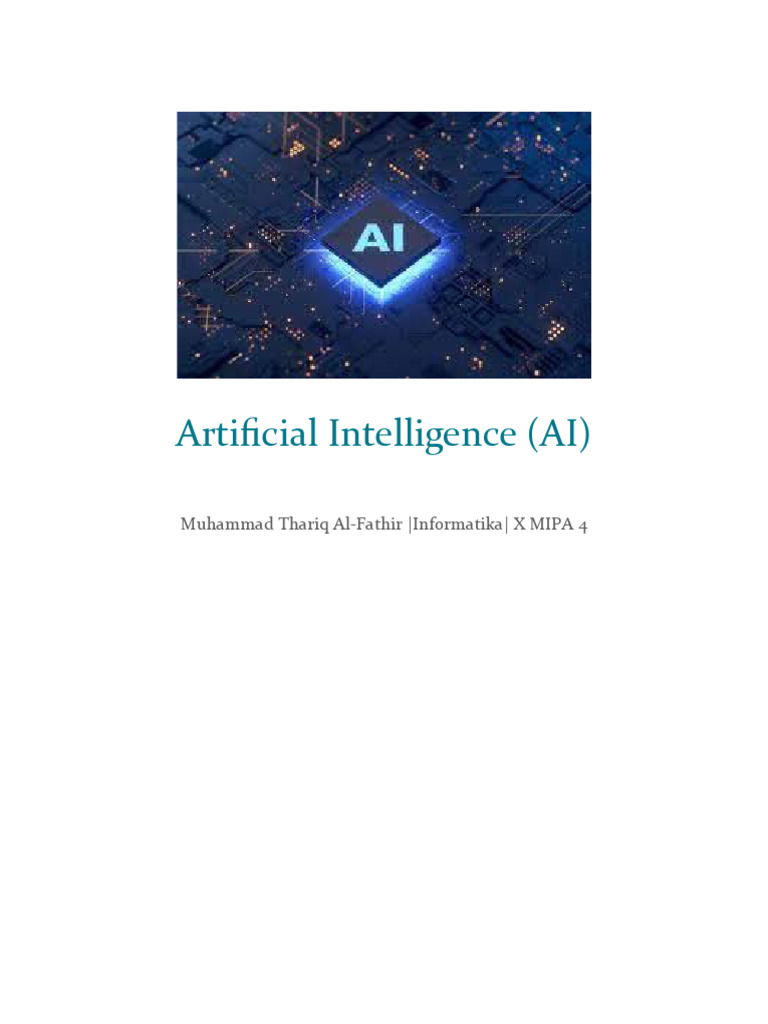 Artificial Intelligence | PDF
