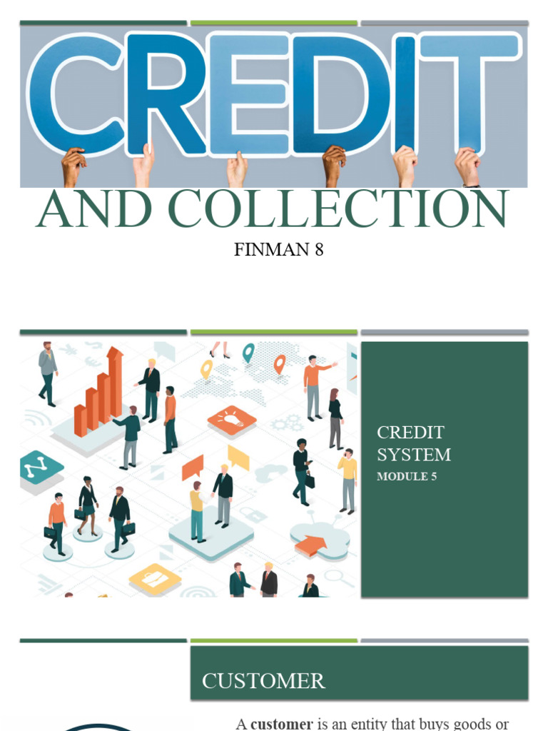 Customer Credit Management Guide | PDF | Loans | Finance & Money Management