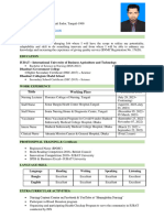 Final CV - Rashedul Islam