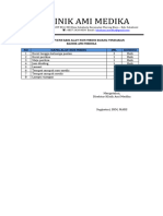 Daftar Inventaris Alat Non Medis