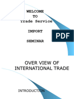 Trade Service and Import Training Manual