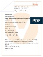 NCERT Exemplar For Class 12 Maths Chapter 10 - Vector Algebra (Book Solutions)