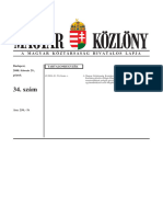 Magyar Közlöny 2008. Évi 34.