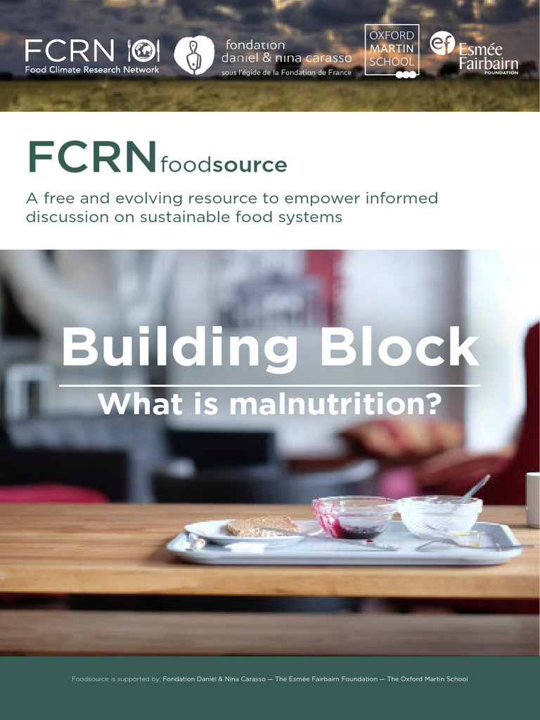Understanding Malnutrition: Causes & Effects | PDF | Malnutrition ...