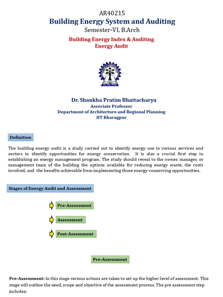 11 Energy Audit | PDF | Energy Conservation | Audit