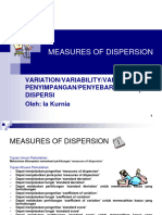 Measures of Dispersion