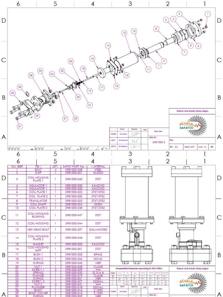 Deburr and Break Sharp Edges: Name Signature Date | PDF | Screw ...