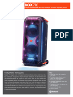 JBL PartyBox 710 SpecSheet Indonesian