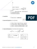 Mathematics Grade 11 Revision and Final Exam Prep Paper 1 What You Need To Know Algebra 2020