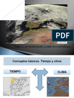 Tema 3. La Diversidad Climática Española