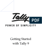 Getting Started With Tally 9