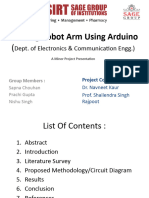 Welding Robot Using Arduino