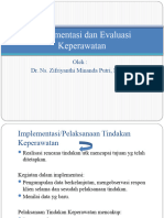 Implementasi Dan Evaluasi Keperawatan