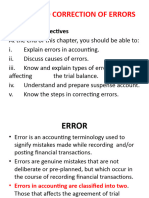 a1 Correction of Errors