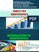 t1 Introduction To Biostatistics