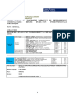 Sénégal - Projet D'appui Au Programme D'urgence de Développement Communautaire - Resume EESS - EN