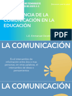 Importancia de La Comunicacion en La Educacion (1)