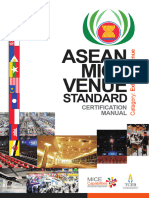 Asean Mice Venue Standard (Exhibition Venue)