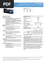 Cummins C350D5 Diesel Generator Data Sheet | PDF | Diesel Engine | Engines