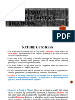 Nature and Characteristics of Stress