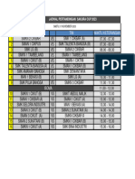 Jadwal Pertandingan Sma Putra.