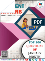 Top 100 January 2024 Current Affairs