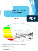 Cours Ã©nergÃ©tique Des Systemes de Transport