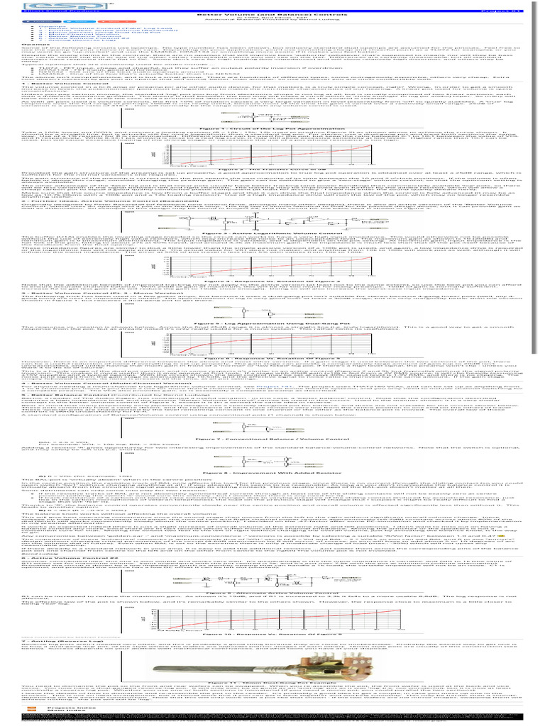 ESP - A Better Volume Control | PDF | Operational Amplifier | Computer ...