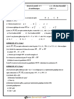 Devoir de Contrôle N°5 - Math - 1ère AS (2015-2016) MR Afli Abdelaziz