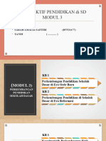 Perspektif Pendidikan Di SD Kelompok 2 Modul 3 Dan 4